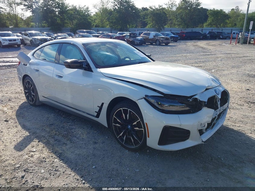 2024 BMW I4 VIN WBY33AW05RFR95272 IAAI salvage auction — FRONT END, Salvage (Arizona), sold $12,600 on 2026-07-20 (photo 1)