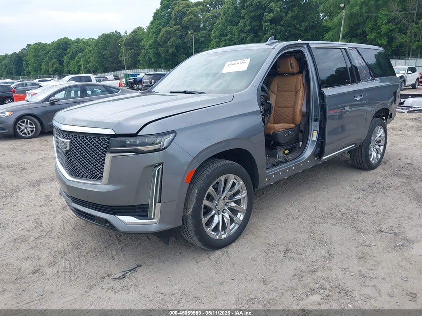 2021 Cadillac Escalade VIN 1GYS4LKL5MR347650 IAAI salvage auction — REAR END, Salvage (Georgia), sold $31,025 on 2026-07-06 (photo 2)