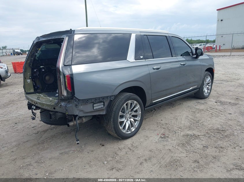 2021 Cadillac Escalade VIN 1GYS4LKL5MR347650 IAAI salvage auction — REAR END, Salvage (Georgia), sold $31,025 on 2026-07-06 (photo 4)