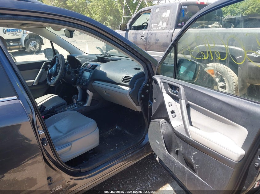 2015 Subaru Forester VIN JF2SJARC8FH822128 IAAI salvage auction — LEFT SIDE, Clear (Indiana), sold $500 on 2026-07-29 (photo 5)