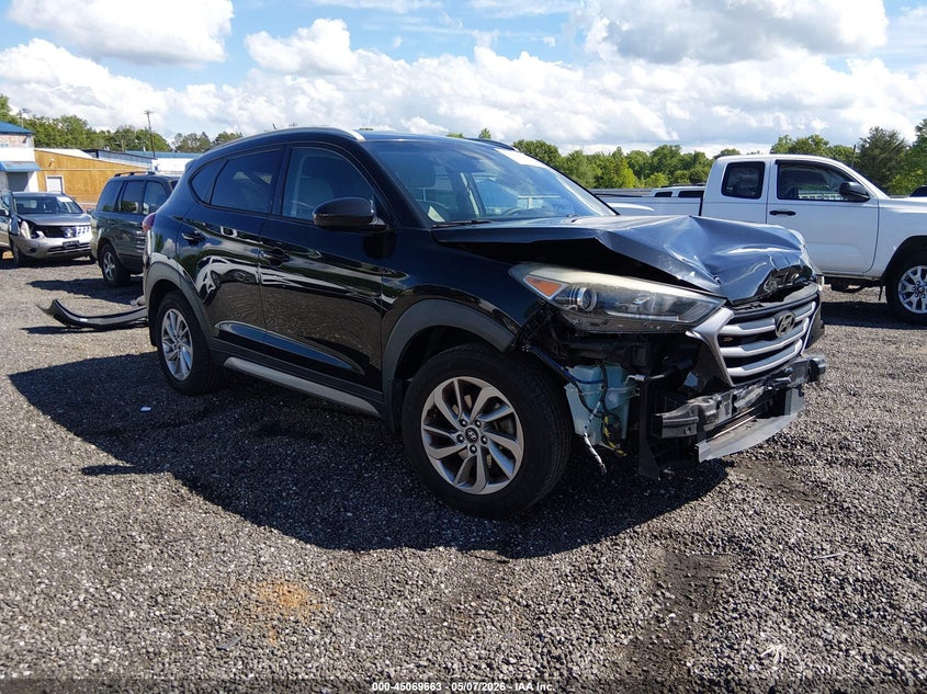 2017 Hyundai Tucson VIN KM8J3CA44HU262666 IAAI salvage auction — FRONT END, Salvage (South Carolina), sold $675 on 2026-07-28 (photo 1)