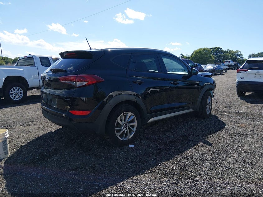 2017 Hyundai Tucson VIN KM8J3CA44HU262666 IAAI salvage auction — FRONT END, Salvage (South Carolina), sold $675 on 2026-07-28 (photo 4)