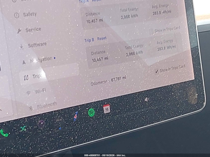 2019 Tesla Model 3 VIN 5YJ3E1EB0KF408419 IAAI salvage auction — REAR END, Salvage (Georgia), sold $7,600 on 2026-07-24 (photo 7)