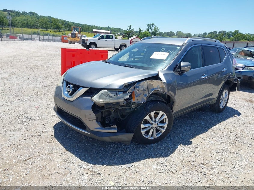 2015 Nissan Rogue VIN KNMAT2MT1FP530960 IAAI salvage auction — REAR END, Salvage (Arkansas), sold $650 on 2026-07-09 (photo 2)