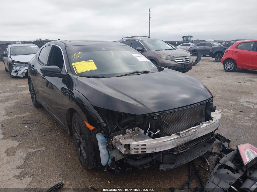 2021 Honda Civic VIN SHHFK7H68MU207683 IAAI salvage auction — FRONT END, Original (Texas), sold $6,475 on 2026-07-14 (photo 1)