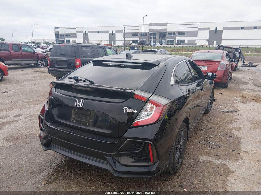 2021 Honda Civic VIN SHHFK7H68MU207683 IAAI salvage auction — FRONT END, Original (Texas), sold $6,475 on 2026-07-14 (photo 4)