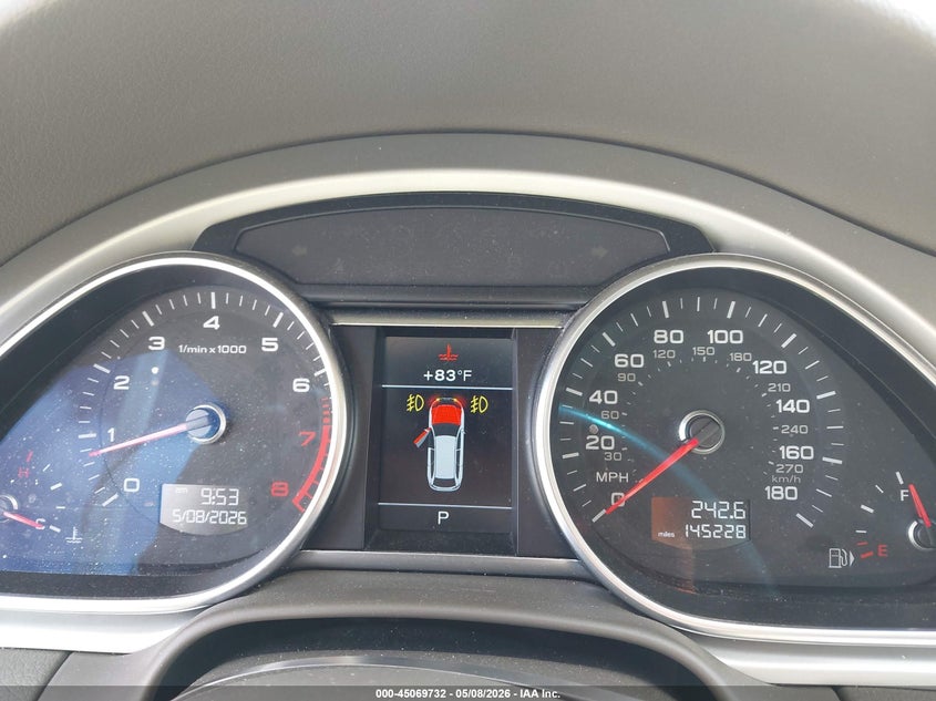 2014 Audi Q7 VIN WA1LGAFE5ED011099 IAAI salvage auction — UNKNOWN, Salvage (Illinois), sold $750 on 2026-07-07 (photo 7)