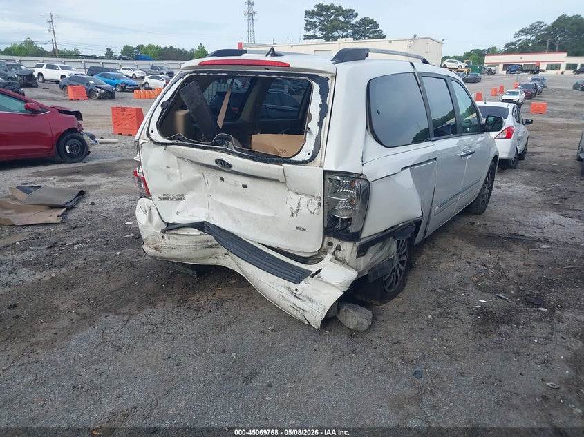 2012 Kia SEDONA VIN KNDMH4C76C6420647 IAAI salvage auction — REAR END, Salvage (Idaho), sold $425 on 2026-07-22 (photo 4)