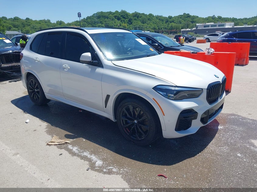 2022 BMW X5 VIN 5UXCR6C06N9L91867 IAAI salvage auction — LEFT SIDE, Salvage (Missouri), sold $21,150 on 2026-07-07 (photo 1)