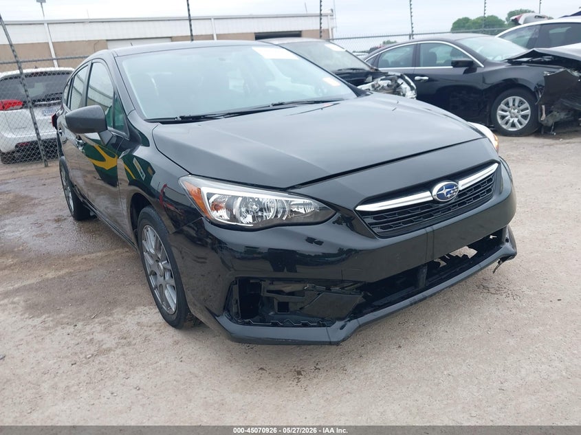 2021 Subaru Impreza VIN 4S3GTAB69M3702366 IAAI salvage auction — RIGHT REAR, Salvage Title, sold $2,800 on 2026-07-29 (photo 1)