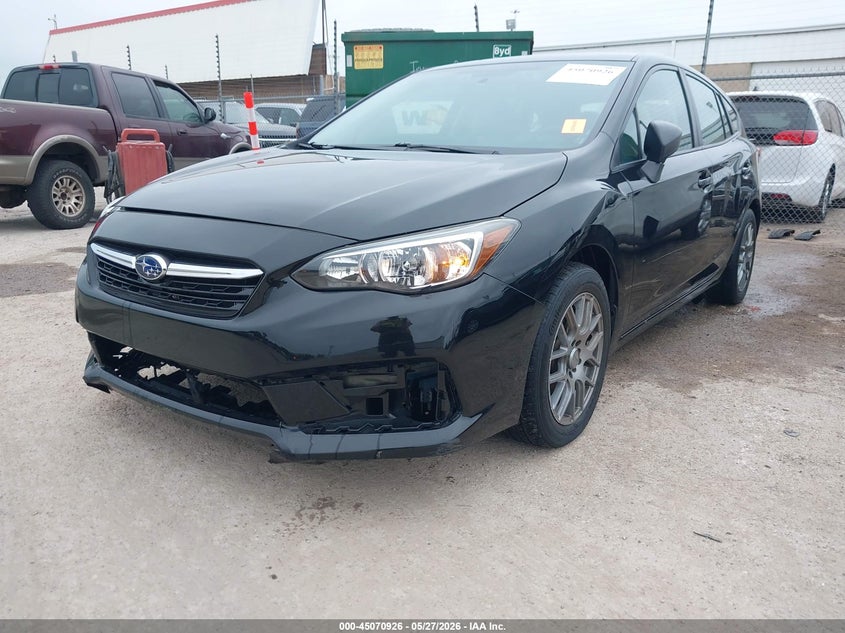 2021 Subaru Impreza VIN 4S3GTAB69M3702366 IAAI salvage auction — RIGHT REAR, Salvage Title, sold $2,800 on 2026-07-29 (photo 2)