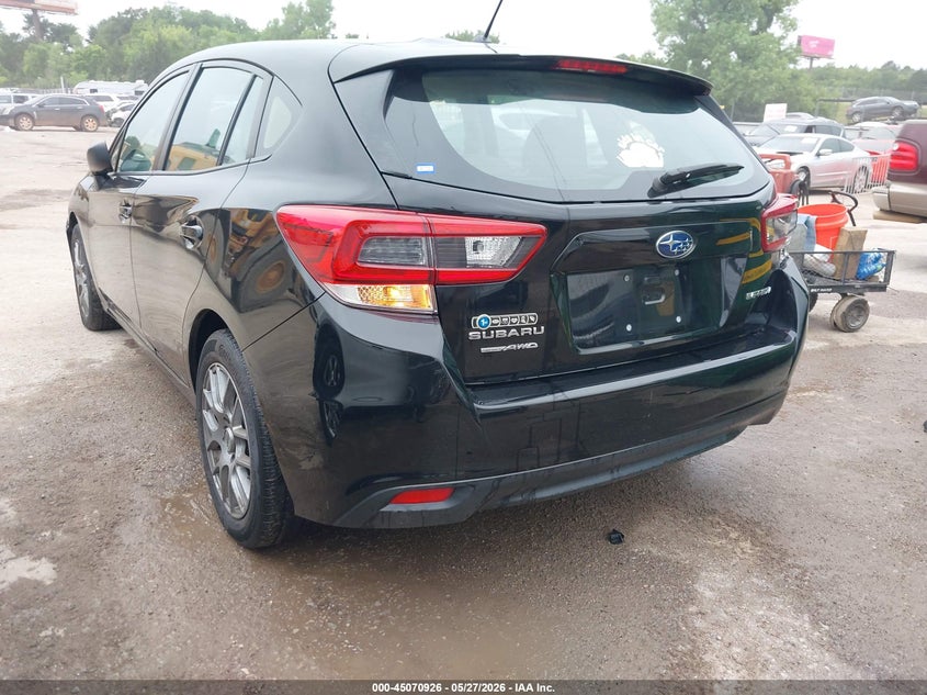 2021 Subaru Impreza VIN 4S3GTAB69M3702366 IAAI salvage auction — RIGHT REAR, Salvage Title, sold $2,800 on 2026-07-29 (photo 3)