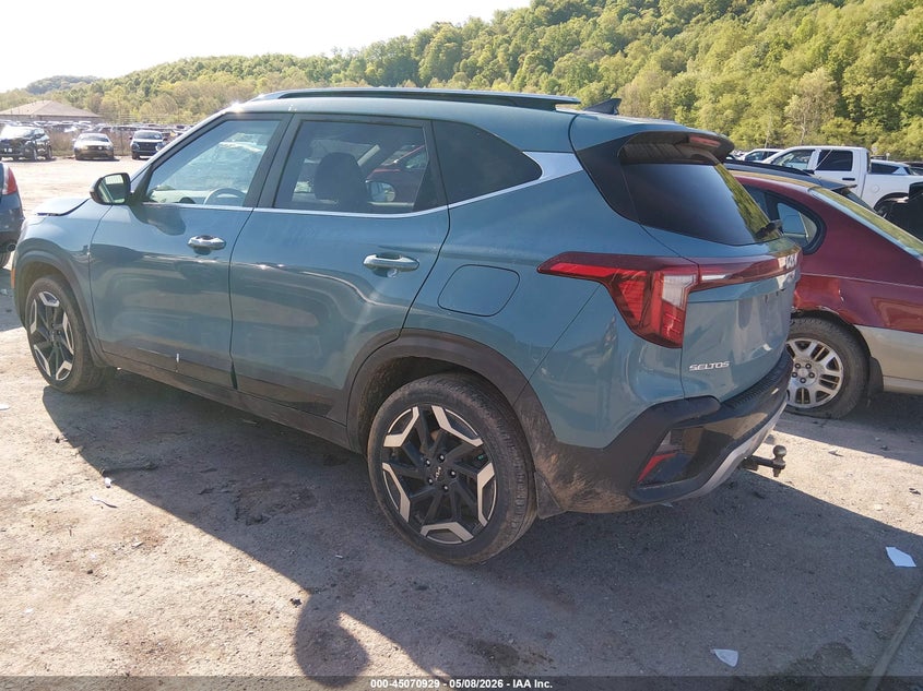 2024 Kia Seltos VIN KNDETCA70R7536929 IAAI salvage auction — FRONT END, Salvage (West Virginia), sold $6,600 on 2026-07-09 (photo 3)