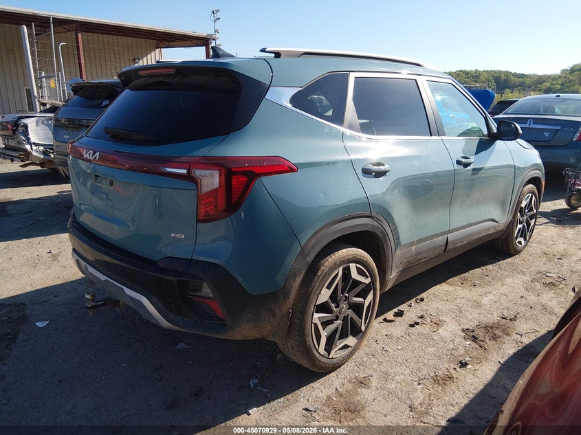 2024 Kia Seltos VIN KNDETCA70R7536929 IAAI salvage auction — FRONT END, Salvage (West Virginia), sold $6,600 on 2026-07-09 (photo 4)
