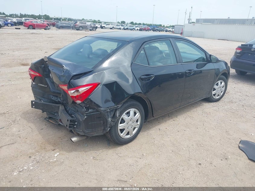 2017 Toyota Corolla VIN 5YFBURHE7HP728238 IAAI salvage auction — FRONT & REAR, Salvage (Texas), sold $3,200 on 2026-07-16 (photo 4)