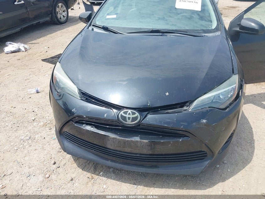2017 Toyota Corolla VIN 5YFBURHE7HP728238 IAAI salvage auction — FRONT & REAR, Salvage (Texas), sold $3,200 on 2026-07-16 (photo 6)