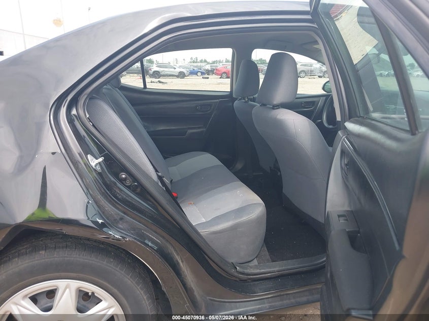 2017 Toyota Corolla VIN 5YFBURHE7HP728238 IAAI salvage auction — FRONT & REAR, Salvage (Texas), sold $3,200 on 2026-07-16 (photo 8)