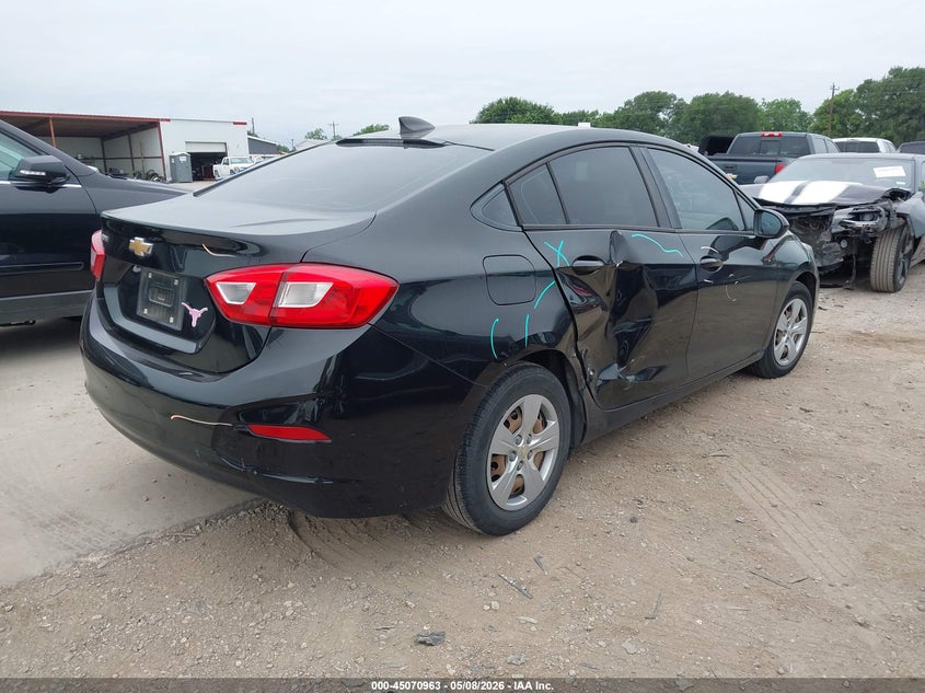 2018 Chevrolet Cruze VIN 1G1BC5SM5J7191896 IAAI salvage auction — SIDE, Original (Texas), sold $1,650 on 2026-07-10 (photo 4)