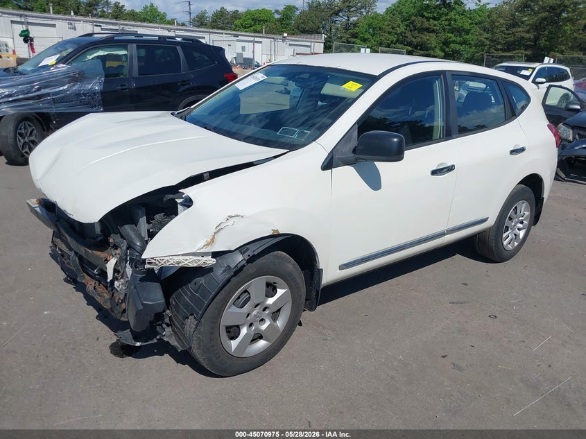 2014 Nissan Rogue VIN JN8AS5MV4EW704616 IAAI salvage auction — FRONT END, Mv-907A (New York), sold $425 on 2026-07-07 (photo 2)