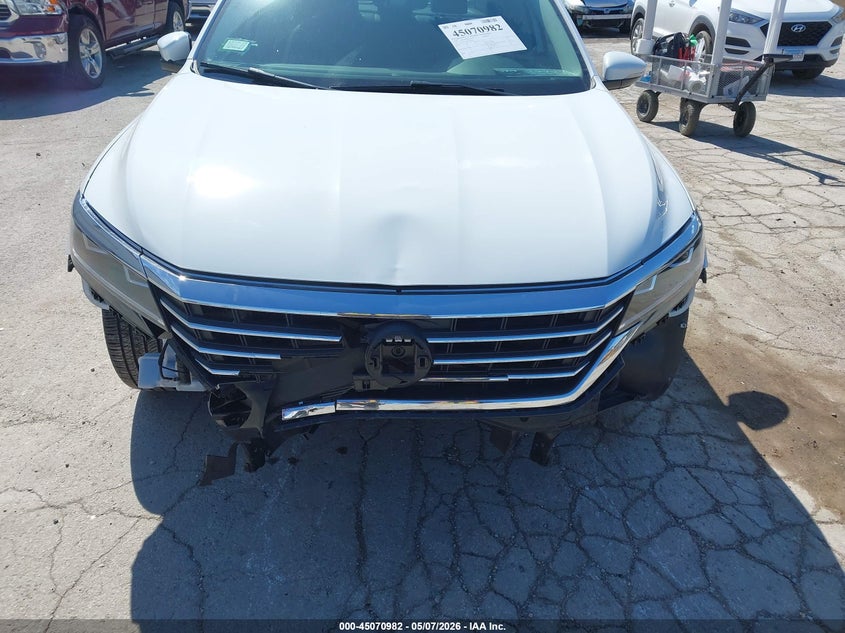 2022 Volkswagen Passat VIN 1VWSA7A37NC004945 IAAI salvage auction — FRAME DAMAGE, Salvage (Illinois), sold $3,650 on 2026-07-24 (photo 3)