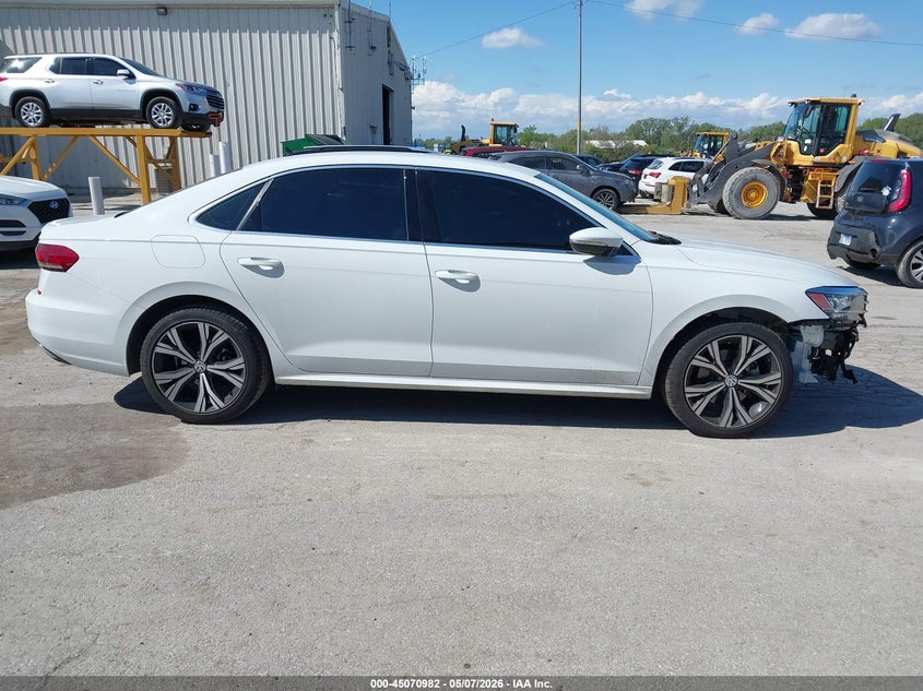 2022 Volkswagen Passat VIN 1VWSA7A37NC004945 IAAI salvage auction — FRAME DAMAGE, Salvage (Illinois), sold $3,650 on 2026-07-24 (photo 4)