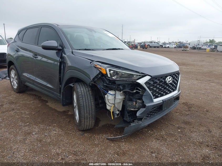 2021 Hyundai Tucson VIN KM8J23A40MU289571 IAAI salvage auction — RIGHT FRONT, Original (Texas), sold $4,750 on 2026-07-14 (photo 1)