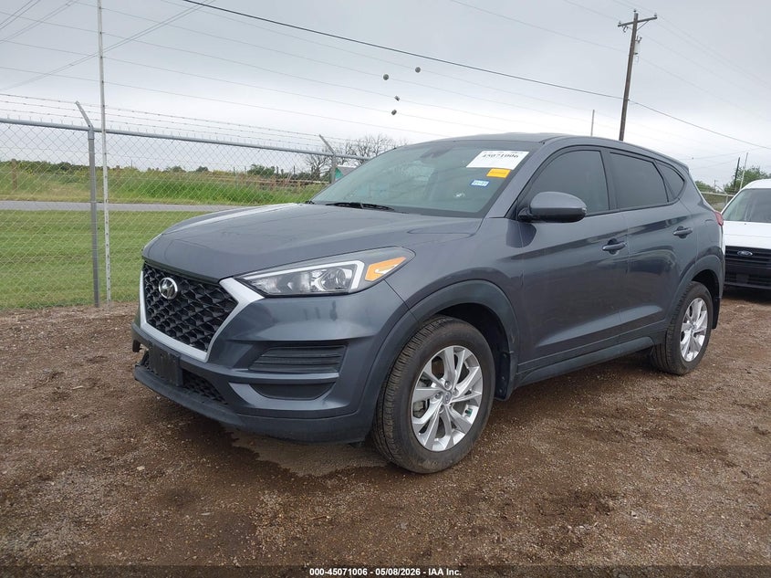 2021 Hyundai Tucson VIN KM8J23A40MU289571 IAAI salvage auction — RIGHT FRONT, Original (Texas), sold $4,750 on 2026-07-14 (photo 2)