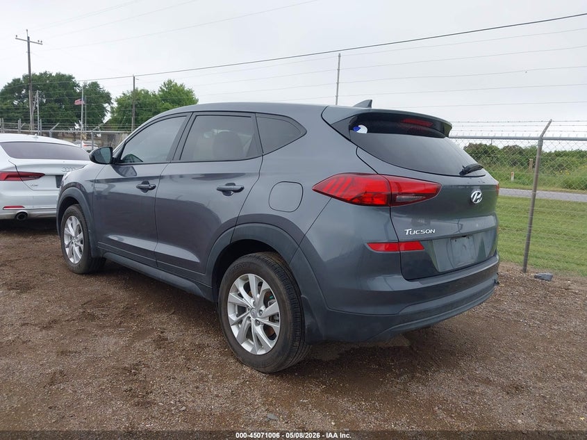 2021 Hyundai Tucson VIN KM8J23A40MU289571 IAAI salvage auction — RIGHT FRONT, Original (Texas), sold $4,750 on 2026-07-14 (photo 3)