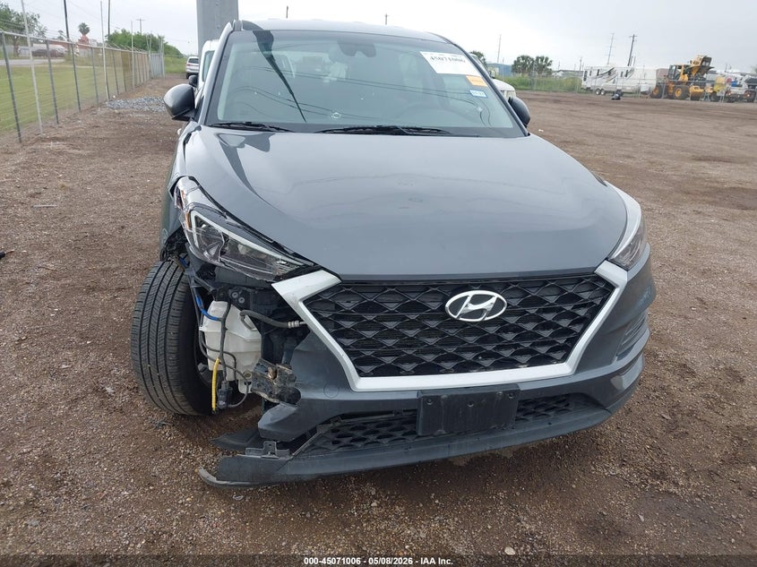 2021 Hyundai Tucson VIN KM8J23A40MU289571 IAAI salvage auction — RIGHT FRONT, Original (Texas), sold $4,750 on 2026-07-14 (photo 6)