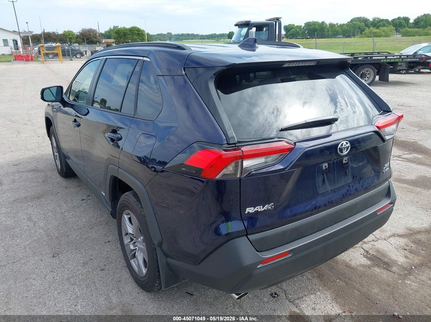2025 Toyota Rav 4 VIN JTMRWRFV1SJ087949 IAAI salvage auction — HAIL, Salvage (Illinois), sold $19,950 on 2026-07-15 (photo 3)