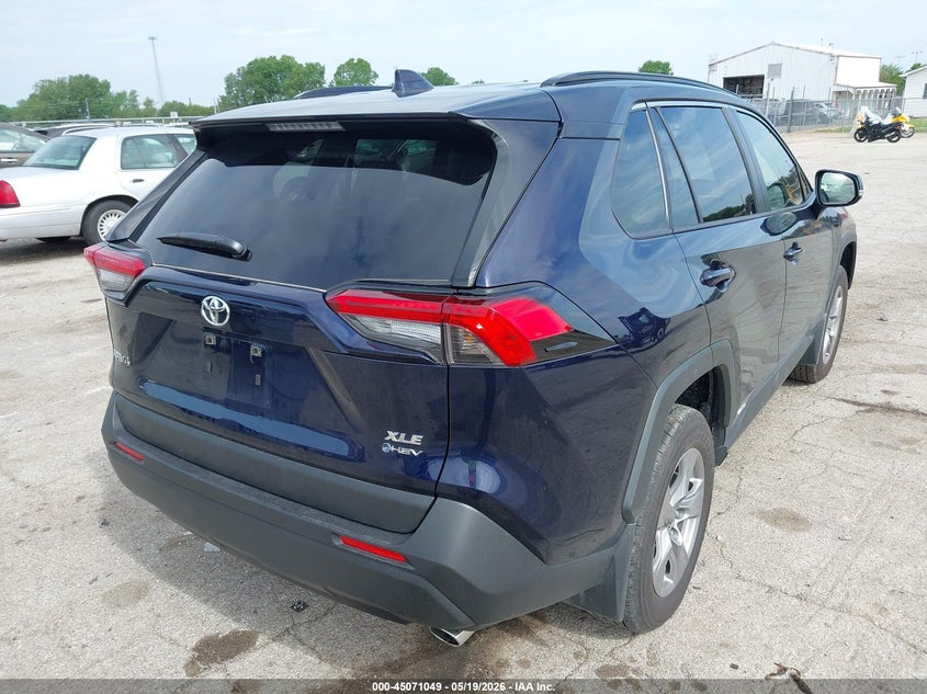 2025 Toyota Rav 4 VIN JTMRWRFV1SJ087949 IAAI salvage auction — HAIL, Salvage (Illinois), sold $19,950 on 2026-07-15 (photo 4)
