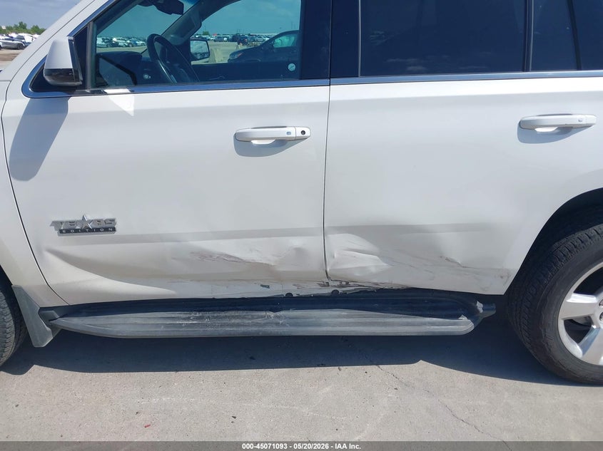 2016 Chevrolet Tahoe VIN 1GNSCBKC5GR161573 IAAI salvage auction — SIDE, Original (Texas), sold $7,900 on 2026-07-29 (photo 6)