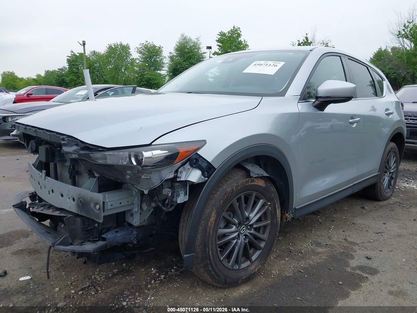 2020 Mazda Cx-5 VIN JM3KFBCM6L0794371 IAAI salvage auction — FRONT & REAR, Salvage (New Jersey), sold $4,850 on 2026-07-20 (photo 2)