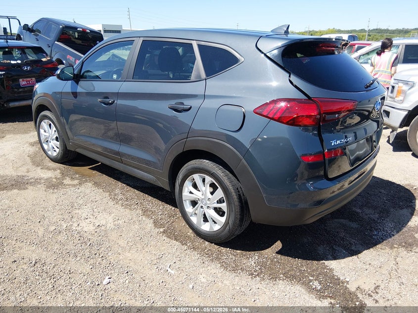 2020 Hyundai Tucson VIN KM8J23A44LU182165 IAAI salvage auction — SIDE, Clear (Oklahoma), sold $3,150 on 2026-07-21 (photo 3)