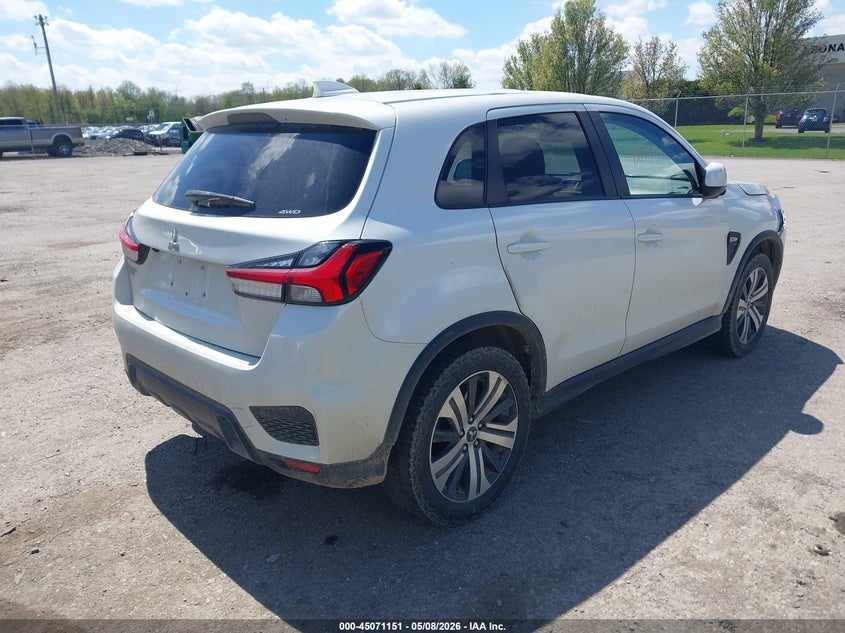2021 Mitsubishi Outlander VIN JA4ARUAU3MU032842 IAAI salvage auction — FRONT END, Mv-907A (New York), sold $4,950 on 2026-07-07 (photo 4)