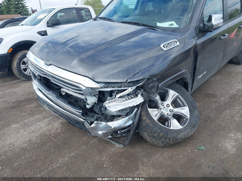 2022 Ram 1500 VIN 1C6SRFJT0NN262502 IAAI salvage auction — FRONT END, Clear (Michigan), sold $10,300 on 2026-07-26 (photo 6)