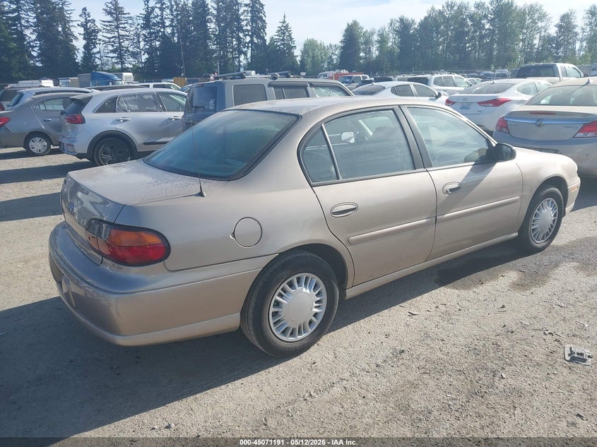 2000 Chevrolet Malibu VIN 1G1ND52J2Y6267414 IAAI salvage auction — NORMAL WEAR, Clear (Washington), sold $175 on 2026-07-08 (photo 4)