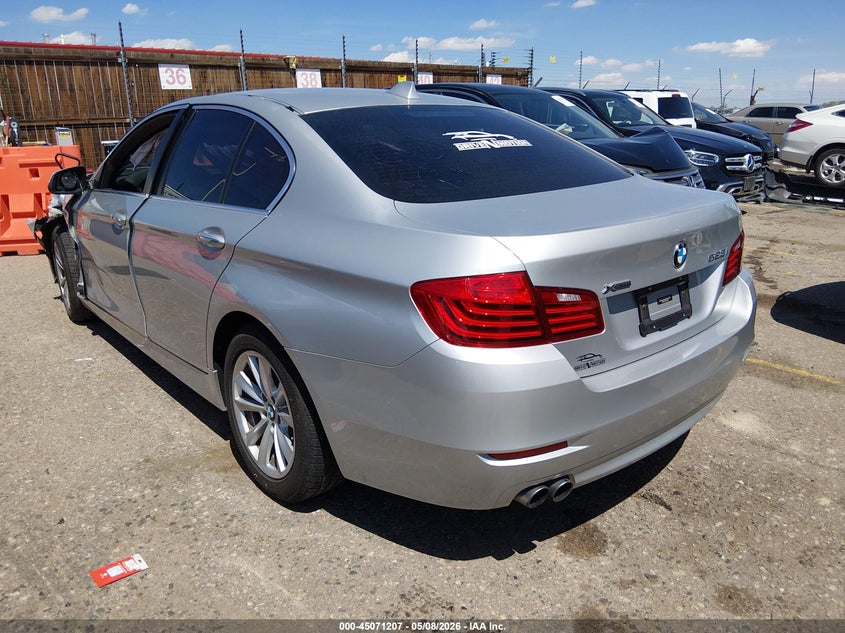2014 BMW 5er VIN WBA5A7C55ED618804 IAAI salvage auction — FRONT END, Salvage (Colorado), sold $1,700 on 2026-07-14 (photo 3)