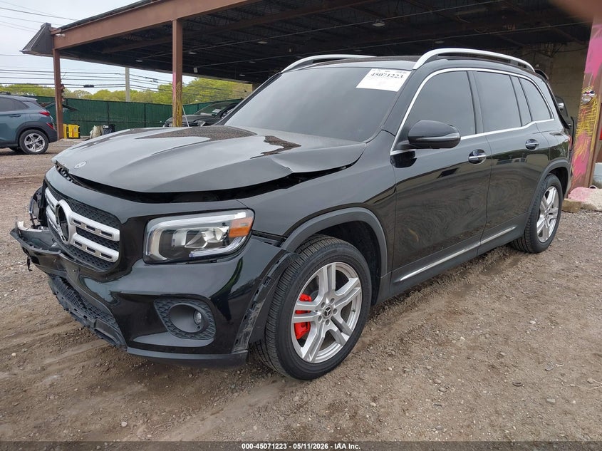 2020 Mercedes-benz Glb VIN WDC4M4HBXLW003230 IAAI salvage auction — FRONT & REAR, Wait Title, sold $7,600 on 2026-08-18 (photo 2)