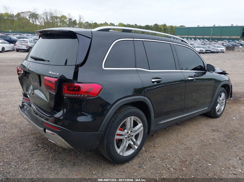 2020 Mercedes-benz Glb VIN WDC4M4HBXLW003230 IAAI salvage auction — FRONT & REAR, Wait Title, sold $7,600 on 2026-08-18 (photo 4)
