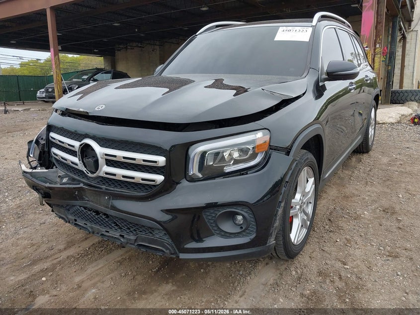 2020 Mercedes-benz Glb VIN WDC4M4HBXLW003230 IAAI salvage auction — FRONT & REAR, Wait Title, sold $7,600 on 2026-08-18 (photo 6)