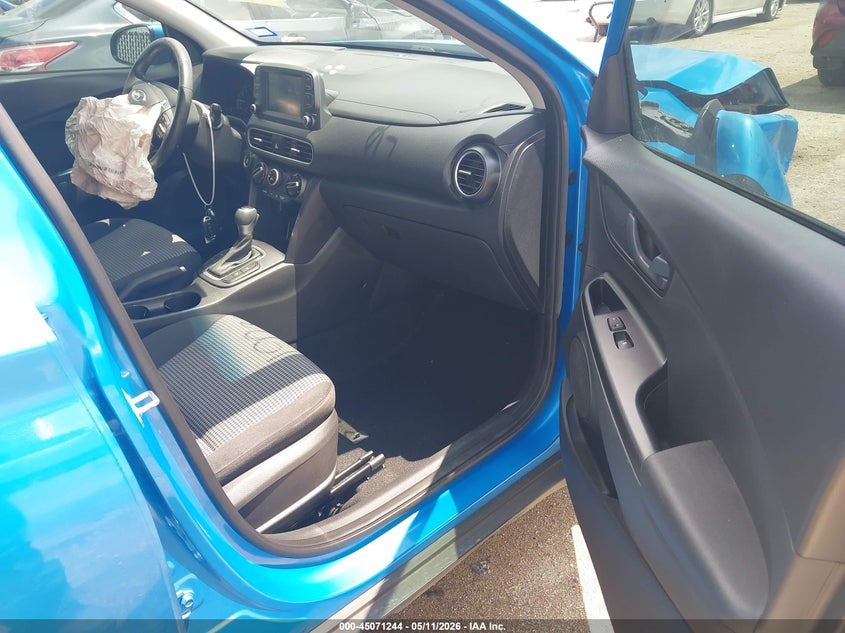 2021 Hyundai Kona VIN KM8K22AA7MU638360 IAAI salvage auction — FRONT END, Original (Texas), sold $2,825 on 2026-07-14 (photo 5)