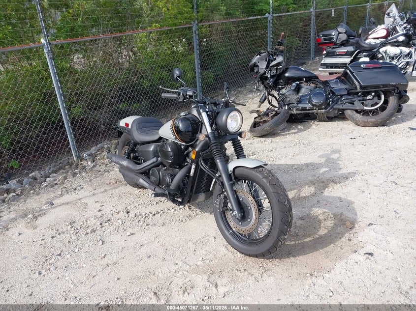 2025 Honda Vt VIN JH2RC53E6SK100489 IAAI salvage auction — SIDE, Salvage (North Carolina), sold $3,600 on 2026-07-07 (photo 1)