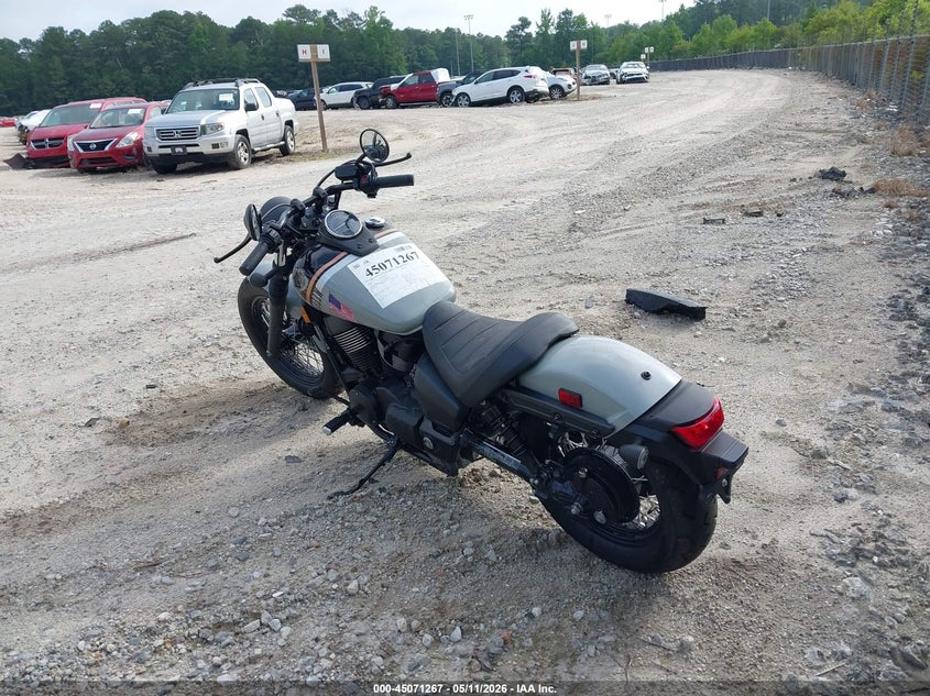 2025 Honda Vt VIN JH2RC53E6SK100489 IAAI salvage auction — SIDE, Salvage (North Carolina), sold $3,600 on 2026-07-07 (photo 3)