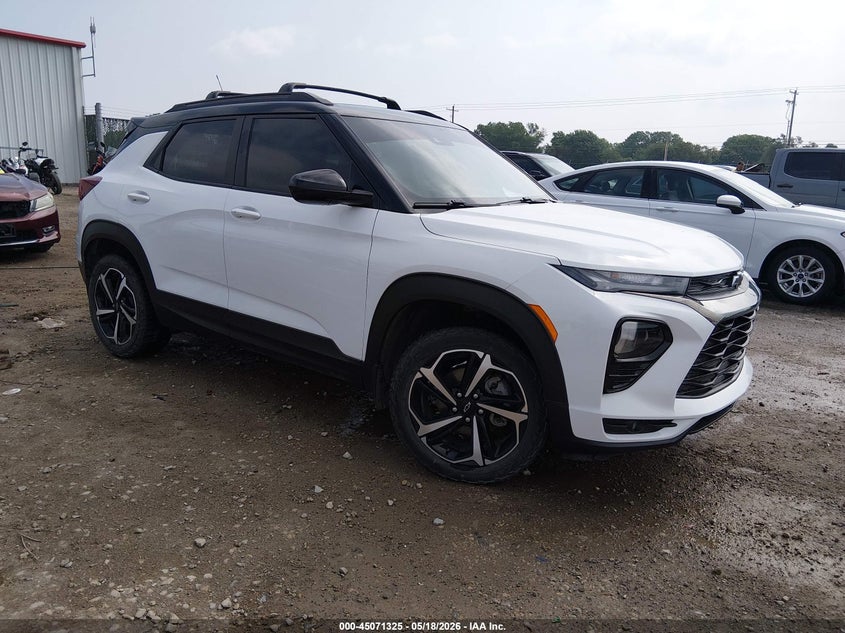 2021 Chevrolet Trailblazer VIN KL79MUSL3MB081125 IAAI salvage auction — REAR END, Salvage (Kansas), sold $2,500 on 2026-07-17 (photo 1)