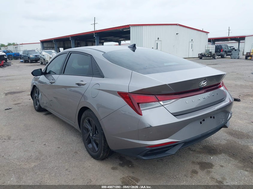 2022 Hyundai Elantra VIN KMHLS4AG1NU219605 IAAI salvage auction — LEFT FRONT, Salvage - Greater Than 75% (Maryland), sold $5,500 on 2026-07-28 (photo 3)
