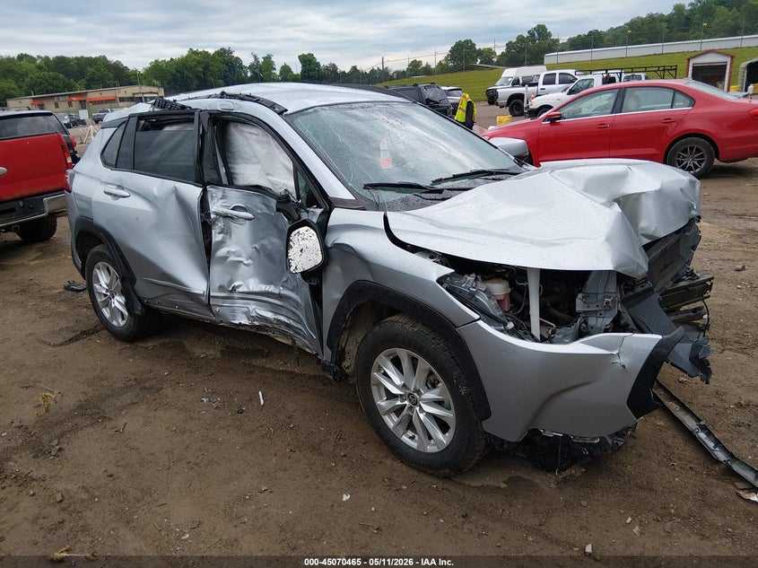 2022 Toyota Corolla cross VIN 7MUCAABG2NV008993 IAAI salvage auction — FRONT END, Salvage (Tennessee), sold $1,500 on 2026-07-22 (photo 1)