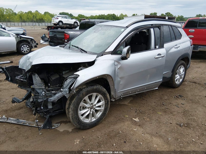 2022 Toyota Corolla cross VIN 7MUCAABG2NV008993 IAAI salvage auction — FRONT END, Salvage (Tennessee), sold $1,500 on 2026-07-22 (photo 2)