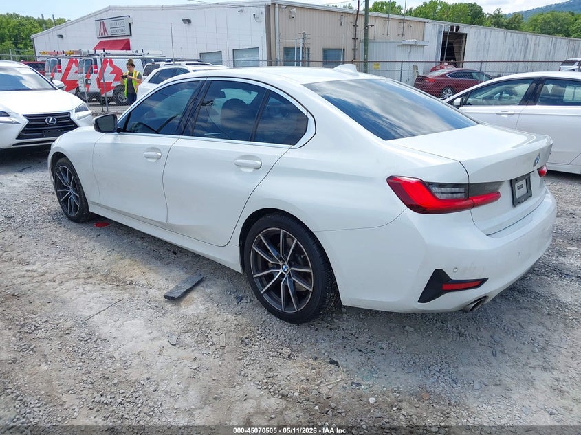 2019 BMW 3er VIN WBA5R1C53KAK11633 IAAI salvage auction — TRANSMISSION, Salvage (Tennessee), sold $8,700 on 2026-07-10 (photo 3)