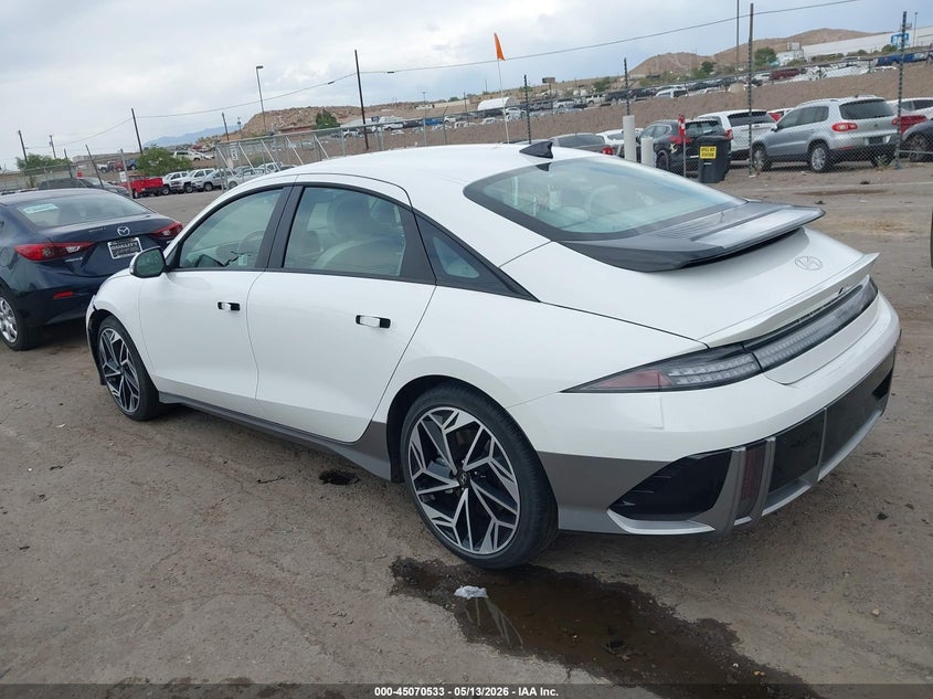 2024 Hyundai Ioniq 6 VIN KMHM34AC3RA080342 IAAI salvage auction — REAR END, Salvage Title, sold $11,225 on 2026-09-08 (photo 3)